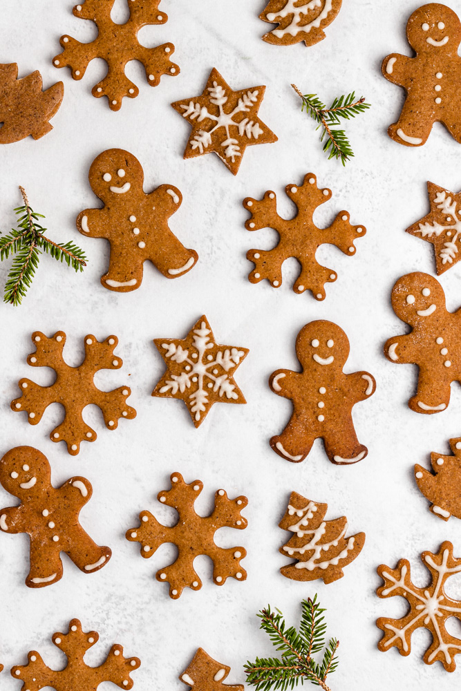 Headshot Of Gingerbread Cookies