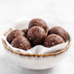 Coffee Bliss Balls In A Bowl