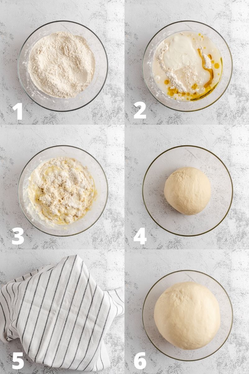Naan Bread Dough Recipe Steps