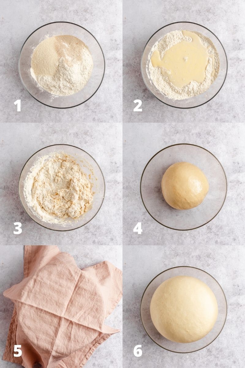 Dough recipe steps