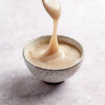 Homemade Vegan Condensed Milk In A Bowl