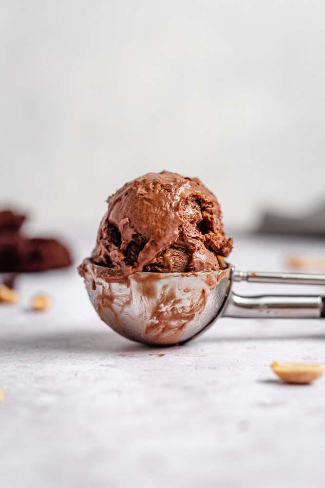 kopeček čokoládové zmrzliny
