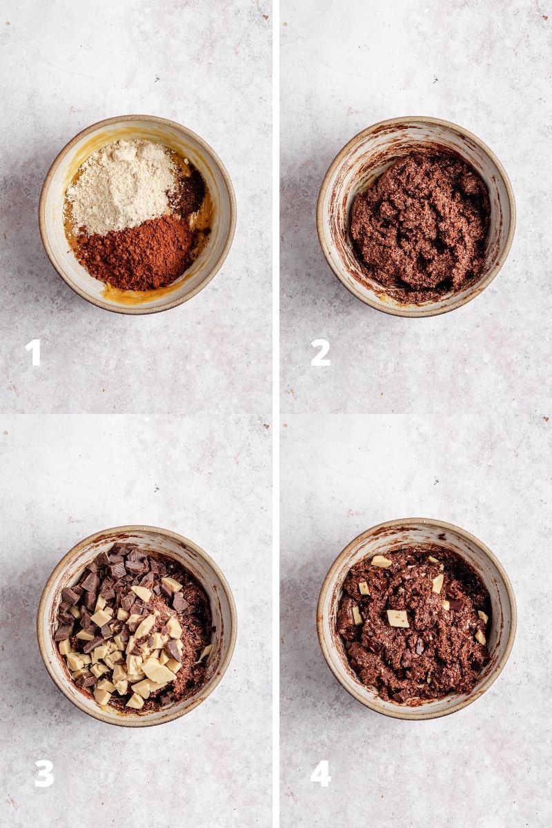 How to make gluten-free chocolate cookie dough