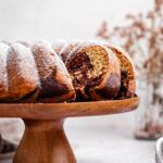 Vegan marble bundt cake